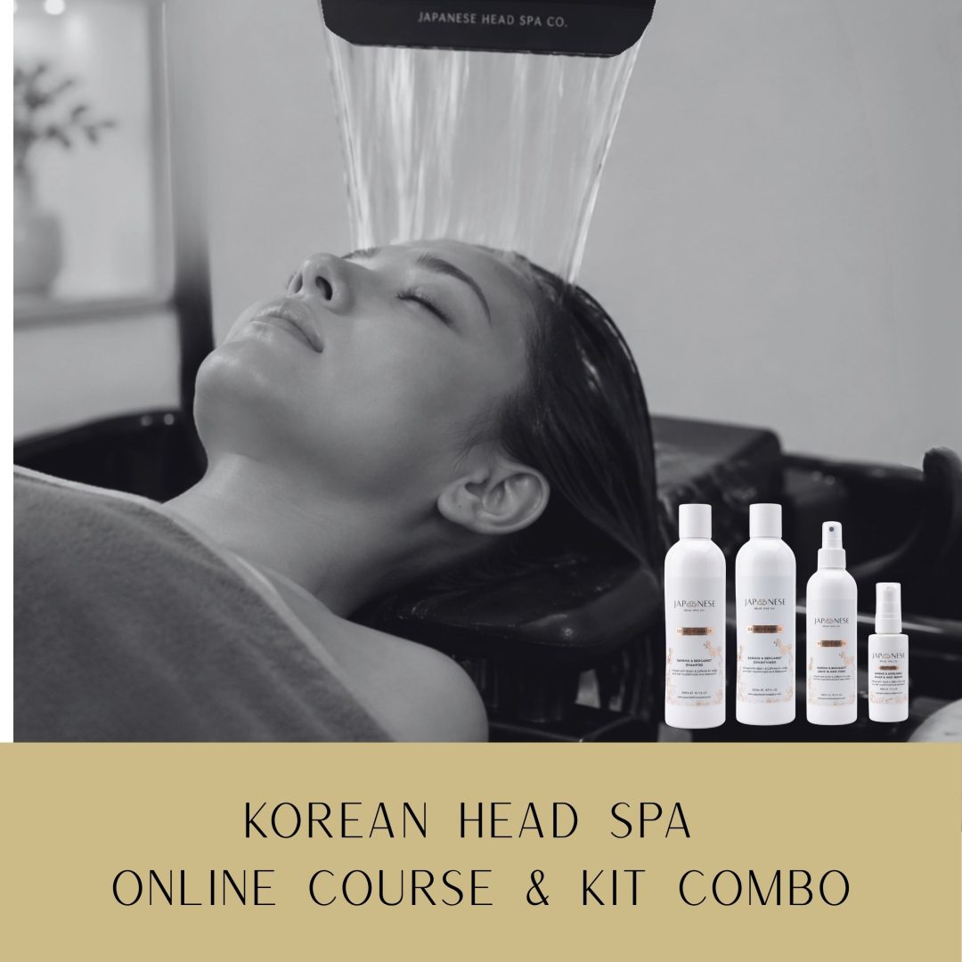 F2F KHS ONLINE Korean Head Spa Course & Kit Combo