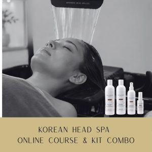 F2F KHS ONLINE Korean Head Spa Course & Kit Combo