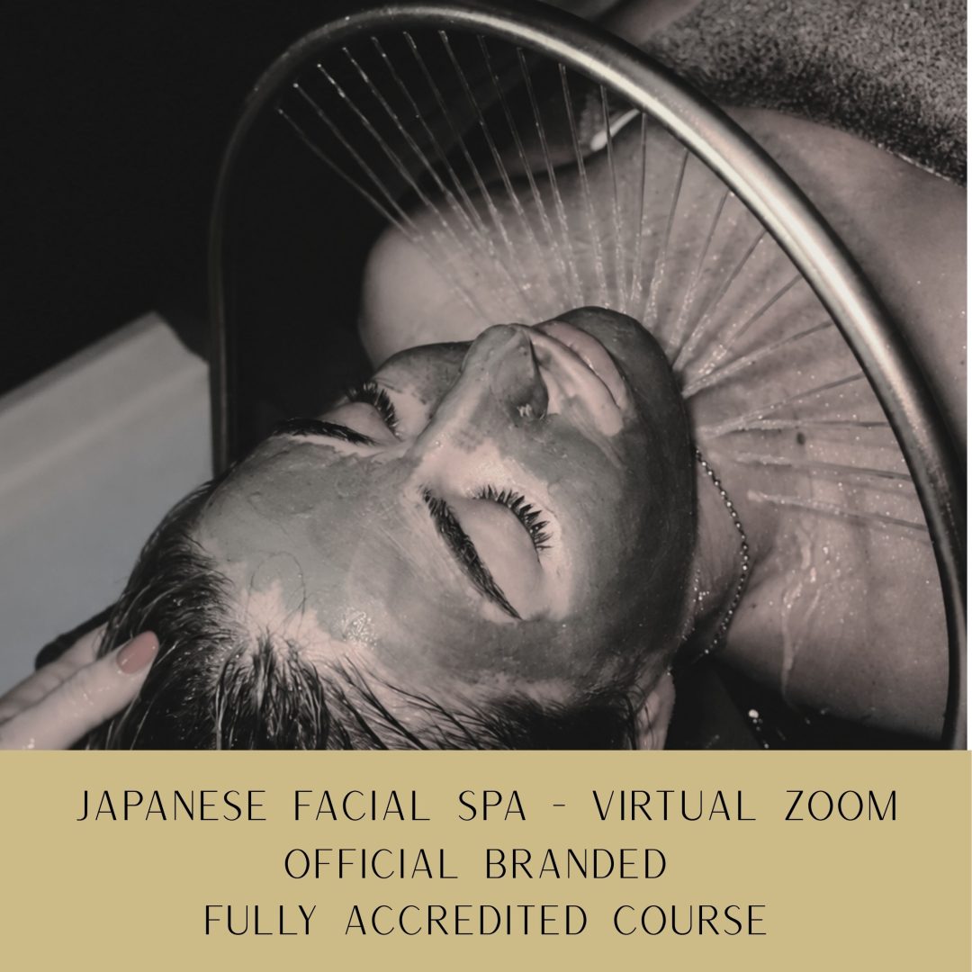 Official Branded Japanese Facial Spa ONLINE Training Course - Fully Accredited