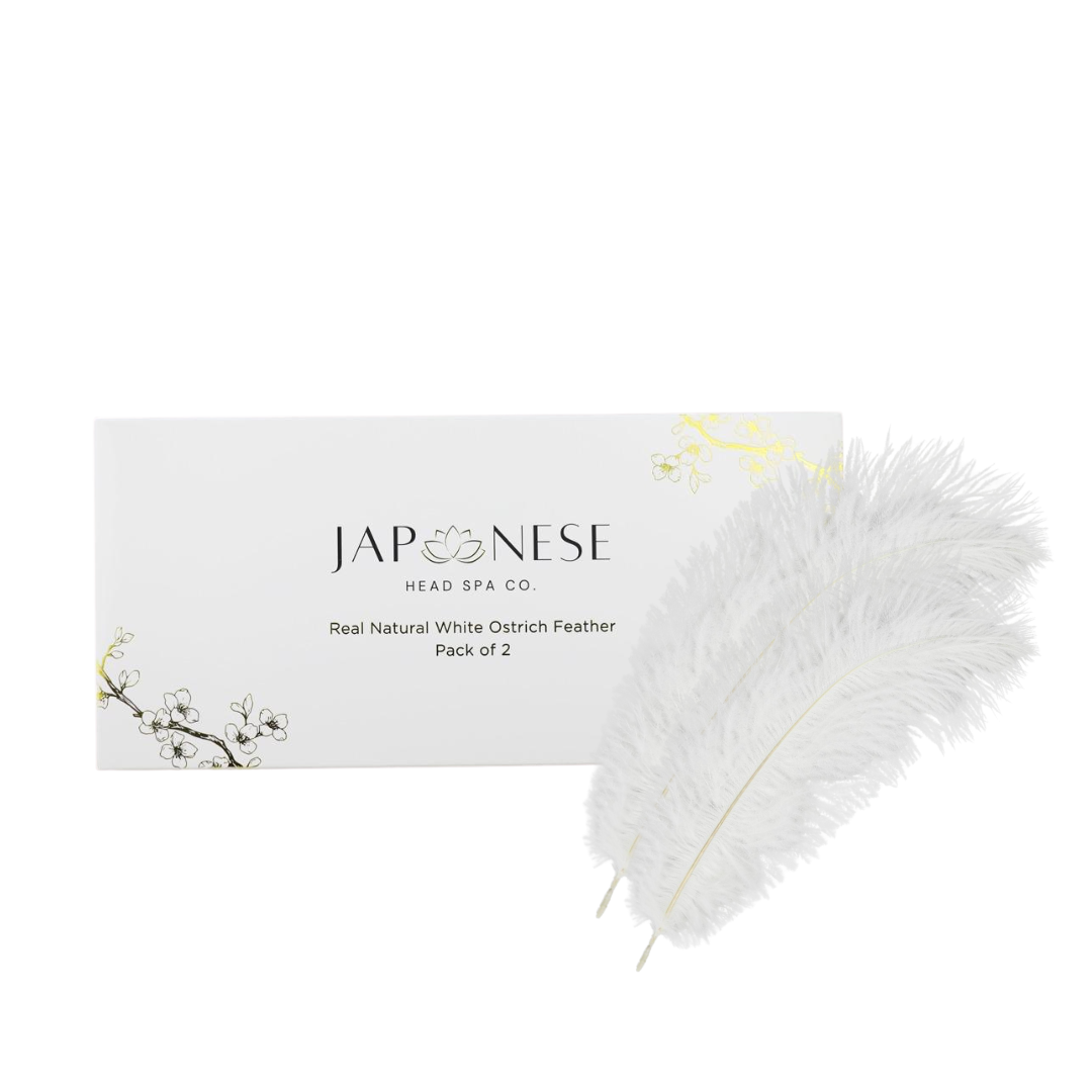 ostrich feathers Head Spa Tool Starter Pack (14 Items)