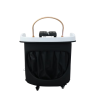 BLACK HYBRID CIRCLE UNIT (14) Japanese Head Spa Black Circle Hybrid Unit Plumbed (inc. Steamer, Steamer Hood & Water Heater)