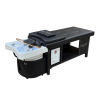 Japanese Head Spa Black Full Bed Black Frame Hybrid Unit Plumbed (inc. Steamer, Steamer Hood & Water Heater)