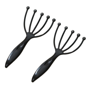 black 2pcs Black 5 Claw Massager - 2pcs