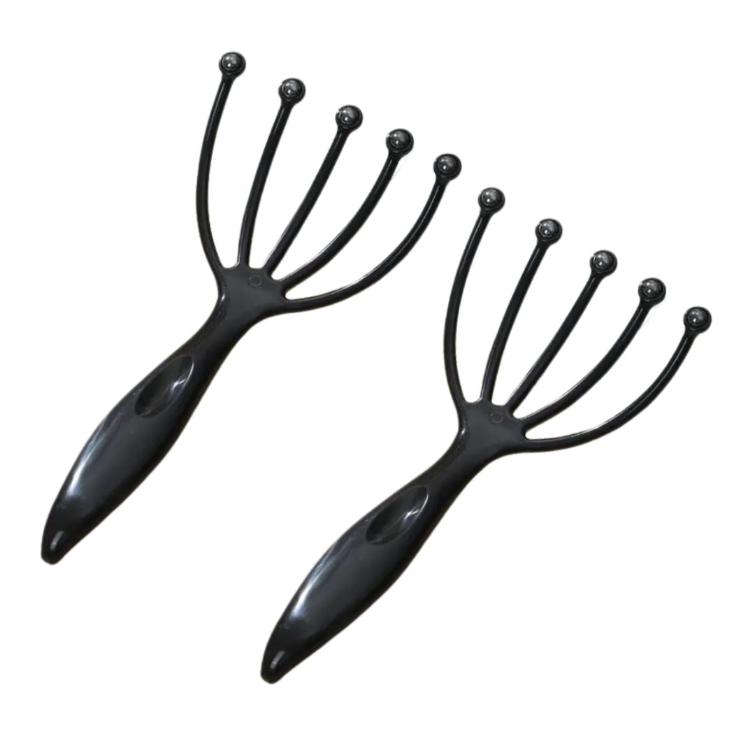 Black 5 Claw Massager - 2pcs