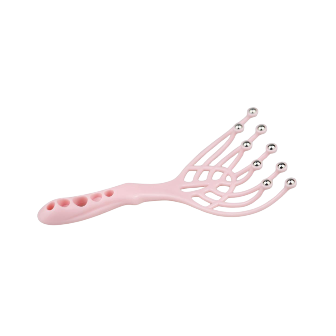 pink 9 claw Head Spa Tool Starter Pack (14 Items)