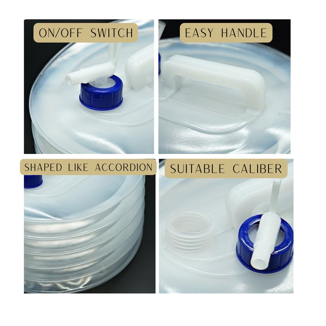 145 Portable Folding Water Bucket 10L