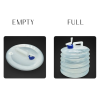 146 Portable Folding Water Bucket 10L