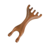 Natural sandalwood meridian therapy claw massage tool Natural sandalwood meridian therapy claw massage tool