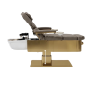 Img 5 INTRODUCTORY OFFER - Japanese Head Spa Fawn Full Bed with Foot Spa - **HEIGHT ADJUSTABLE** with Electric Back & Foot Rest (Plumbed) (inc. Steamer, Steamer Hood & 2 x Water Heater)