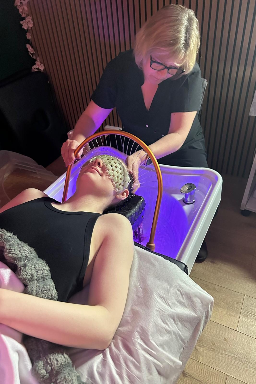Japanese Head Spa Treatment with Water Halo