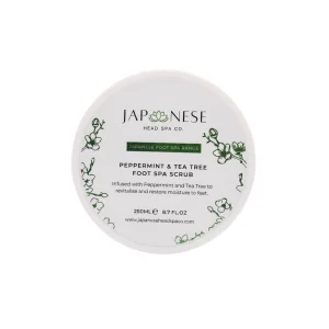 PEPPERMINT & TEA TREE FOOT SPA SCRUB - 250ML PEPPERMINT & TEA TREE FOOT SPA SCRUB - 250ML