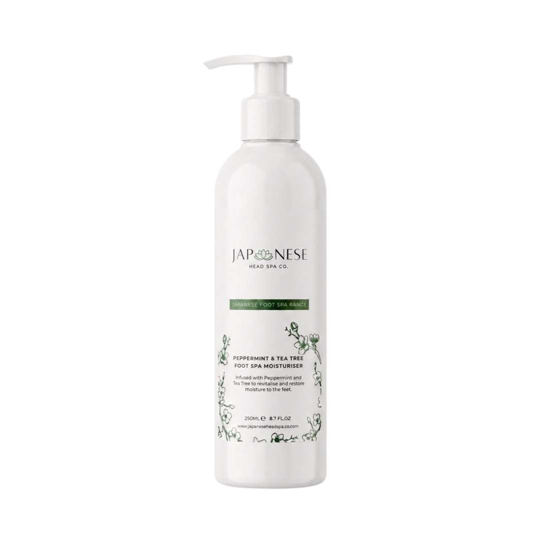 PEPPERMINT & TEA TREE FOOT SPA MOISTURISER - 250ML PEPPERMINT & TEA TREE FOOT SPA MOISTURISER - 250ML