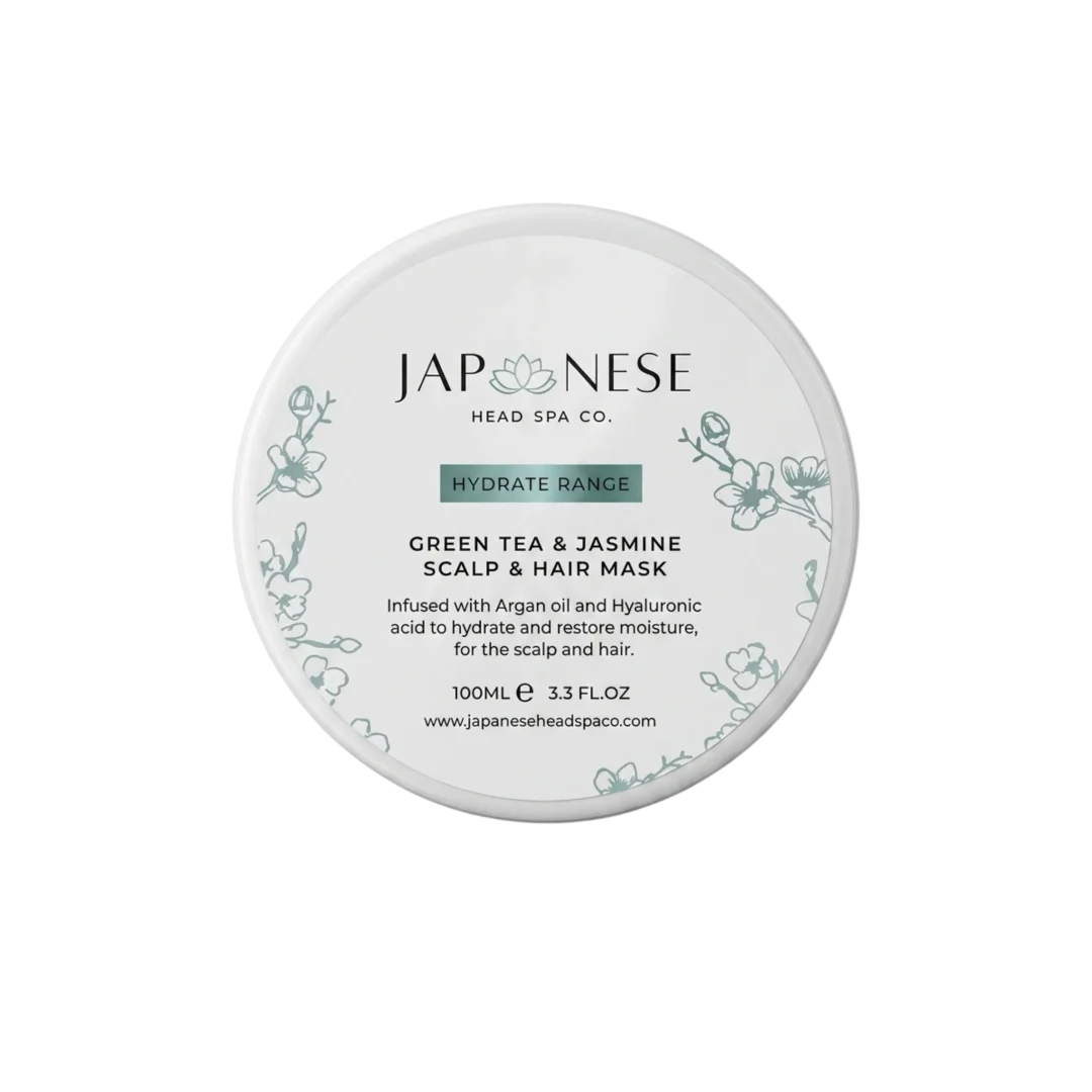 GREEN TEA & JASMINE SCALP & HAIR MASK - 100ML GREEN TEA & JASMINE SCALP & HAIR MASK - 100ML