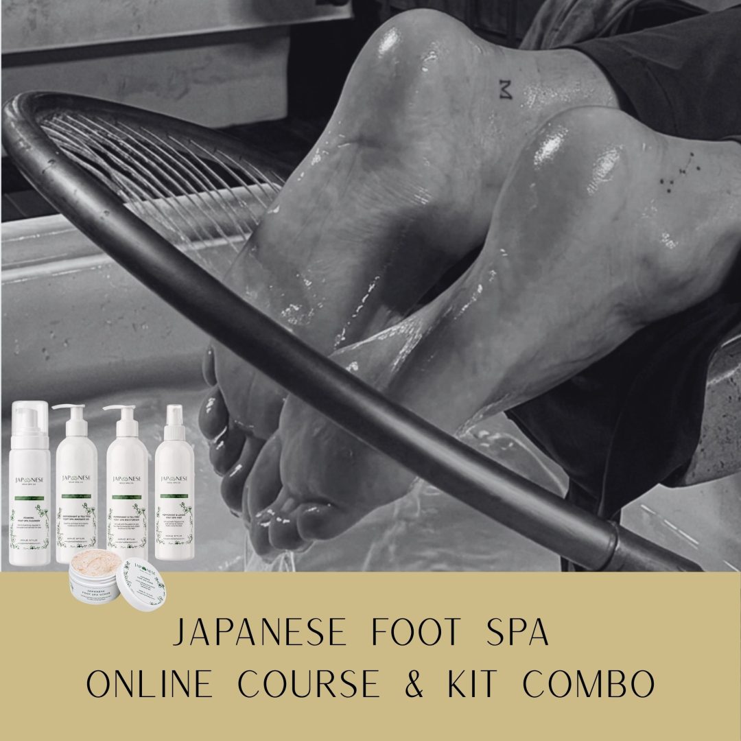 ONLINE Japanese Foot Spa Course & Kit Combo