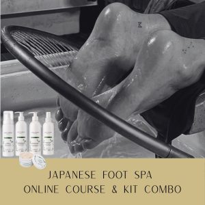F2F JFS ONLINE Japanese Foot Spa Course & Kit Combo